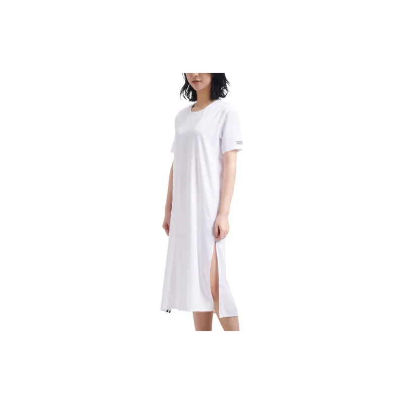 Adidas Originals Short Sleeved Dresses Women's White-2
