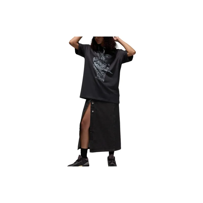 Jordan Apparel T Shirt Women's Black-2