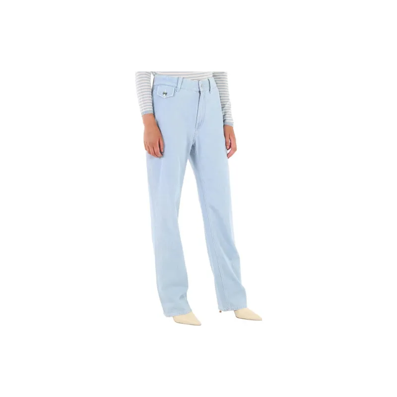 Burberry FW23 Jeans Women's Light Indigo-5
