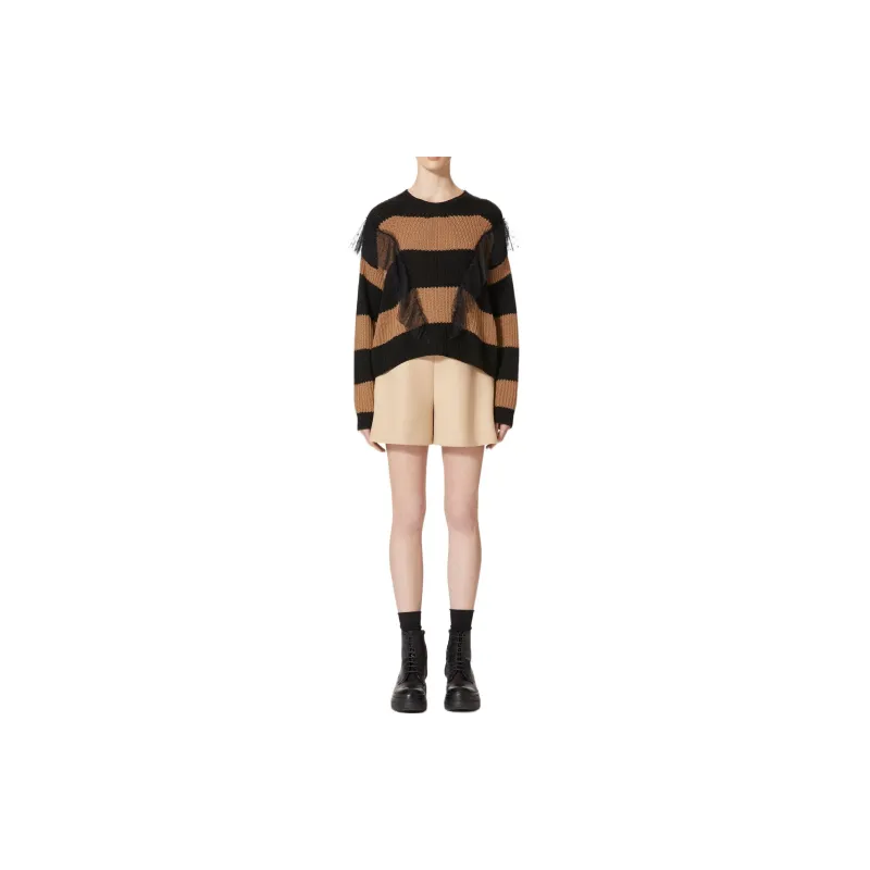 RED VALENTINO Casual Shorts Women's Earth Yellow-1
