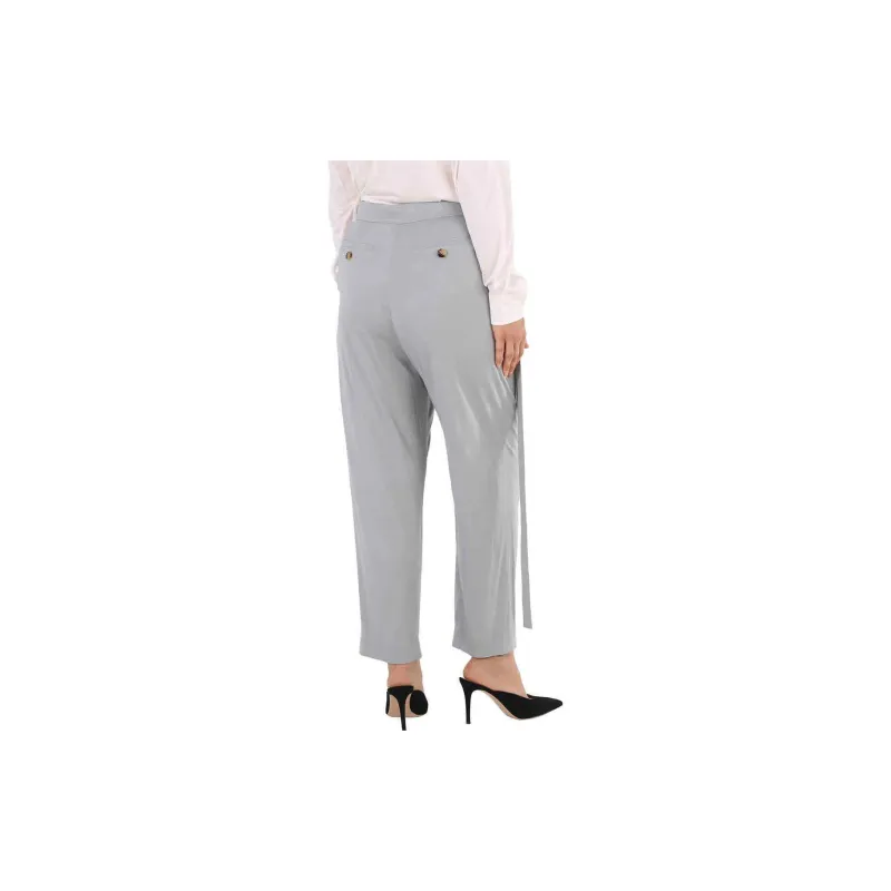 Burberry FW23 Casual Pants Women's Gray-4
