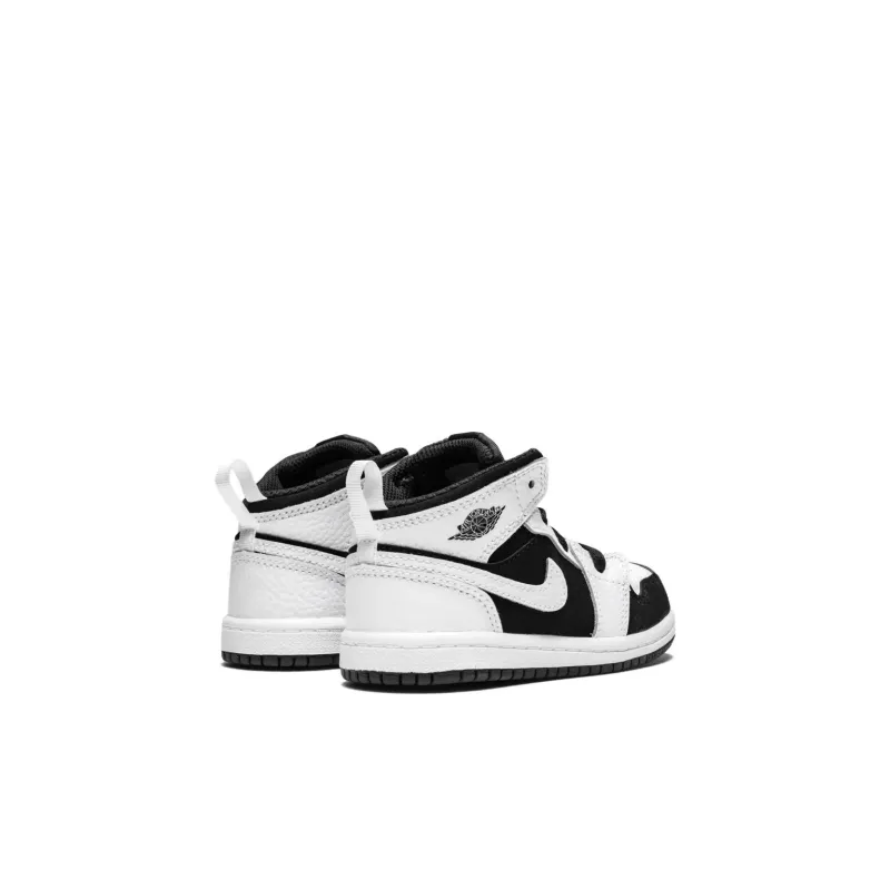 Jordan 1 Mid White Black TD-3