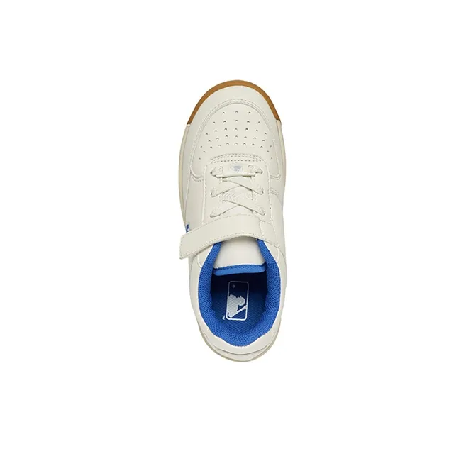 MLB Chunky Liner Breathable Balanced And Wear Resistant Low Top Kids' Skateboarding Shoes Dark Blue Kids'-3