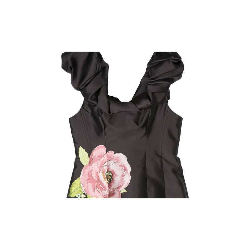 ALEMAIS SS24 Sleeveless Dress Women's Black-2