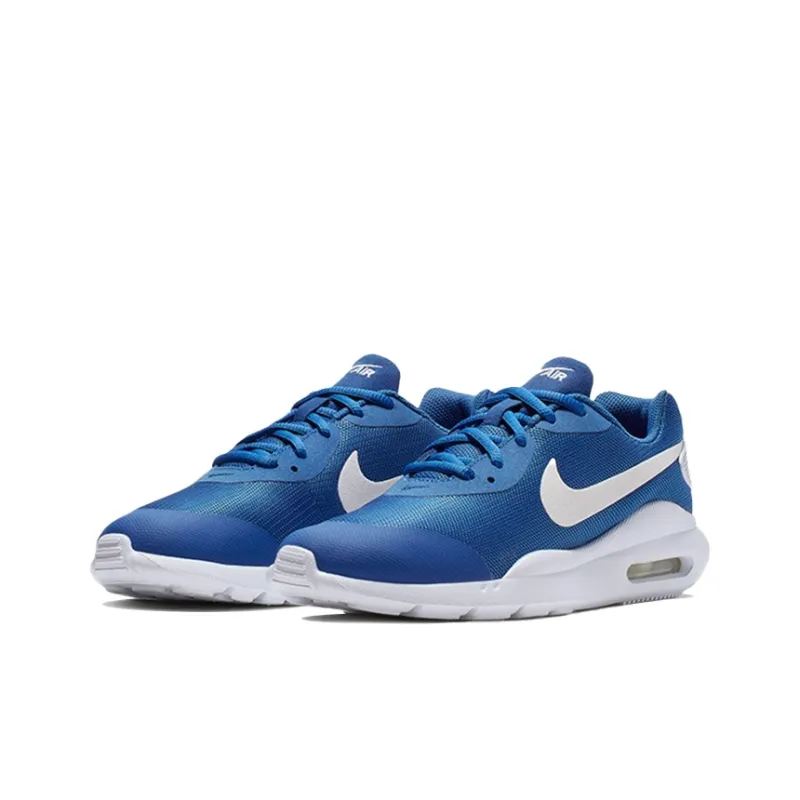 Nike Air Max Oketo Low Top Kids' Running Shoes Blue White Teenagers-2