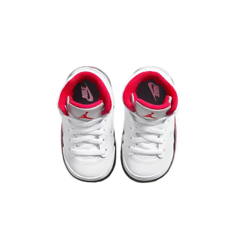 Jordan 5 Retro Fire Red Silver Tongue 2020 TD-3