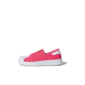 Adidas Originals Superstar Series Smr 360 C Low-Top Kids' Skateboarding Shoes Pink White Children Aged 3-7 Years Old