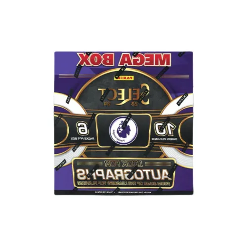 PANINI Select Premier League Mega Box Soccer, Collectible Card, Player Card Sports Cards Full Box
