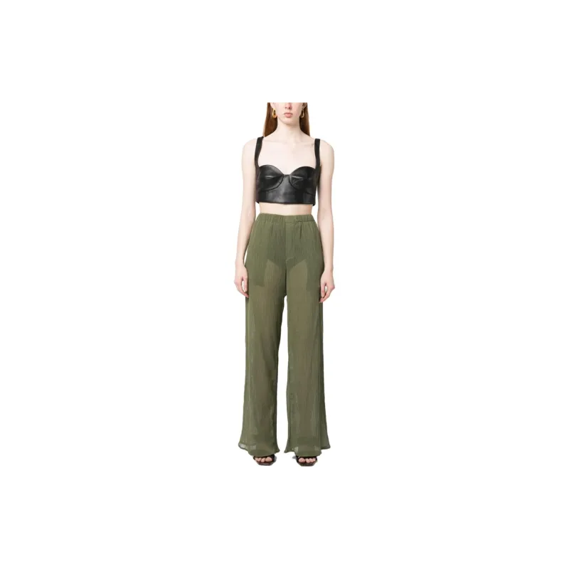 Ludovic De Saint Sernin Semi-sheer Elasticated Trousers-1