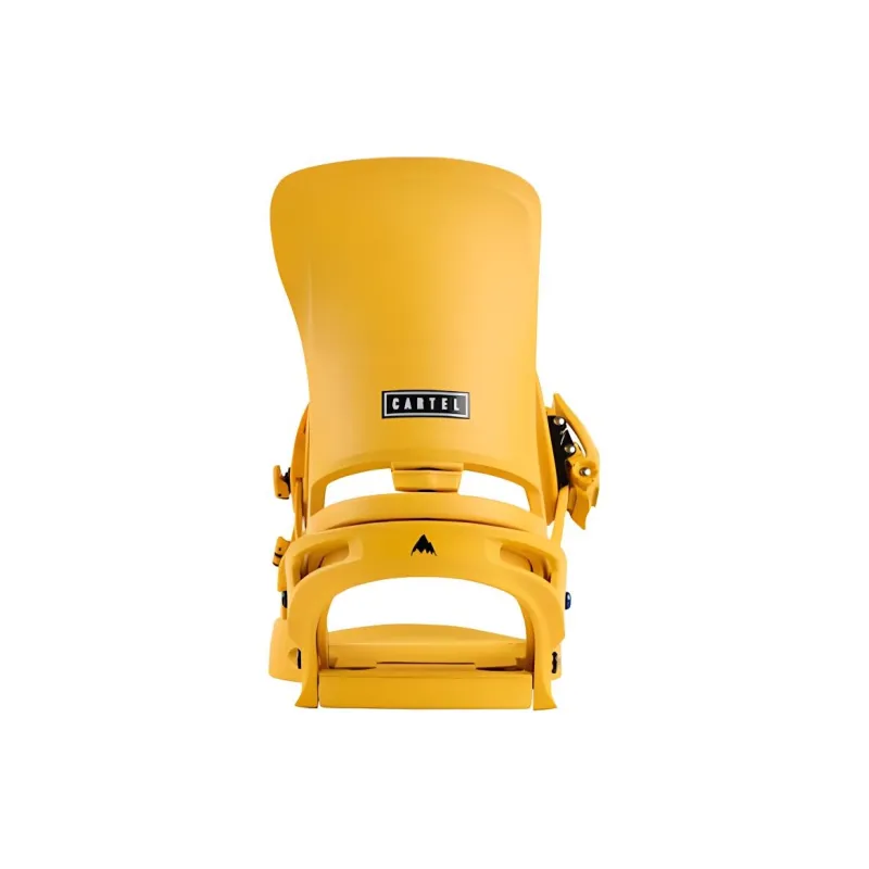 BURTON CARTEL RE:FLEX Single Snowboard Ski Bindings Men's Yellow-3
