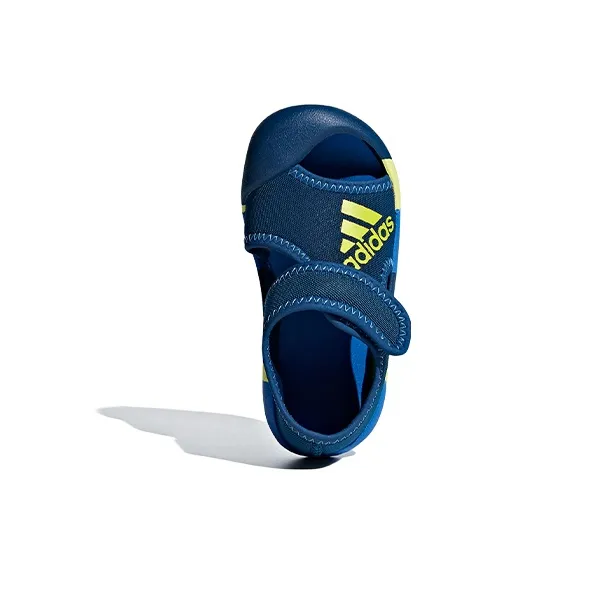 Adidas Neo Altaventure Breathable Low Top Outdoor Sandal Blue Yellow Infant And Toddler-4