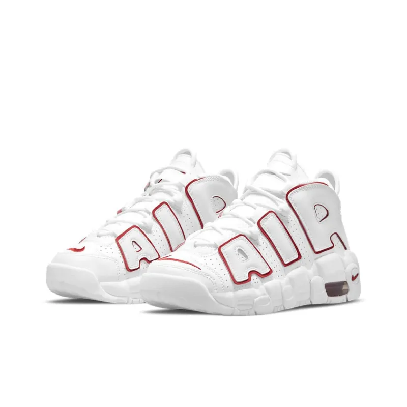 Nike Air More Uptempo 'White Varsity Red Outline' 2018/2021 GS-6
