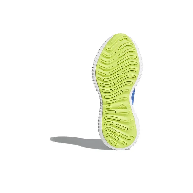 Adidas AlphaBounce K Abrasion-Resistant Low-Top Kids' Running Shoes Blue Yellow Kids'-4