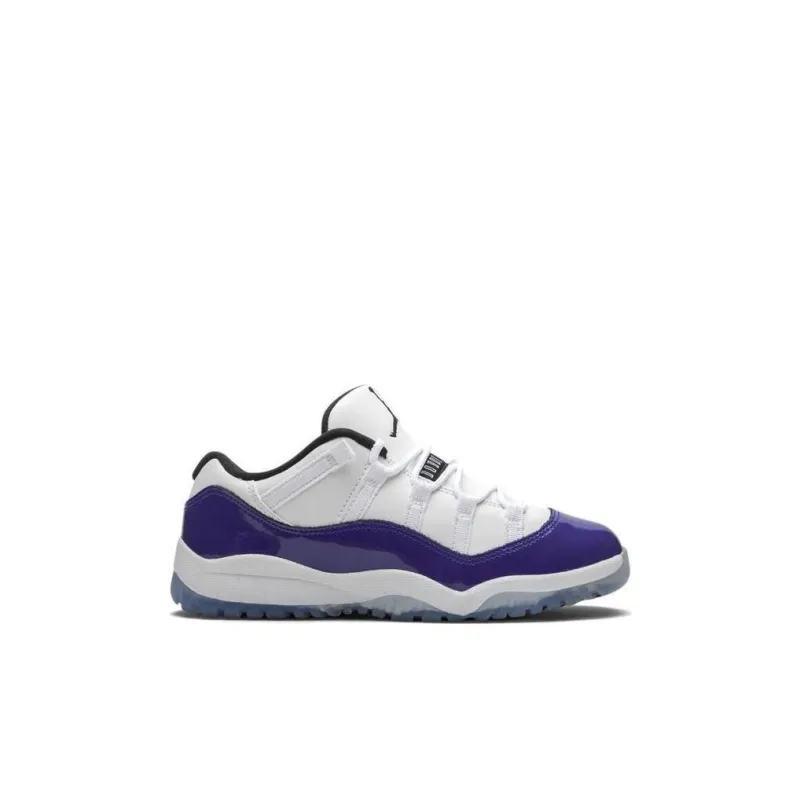 Jordan 11 Retro Low White Concord PS-1