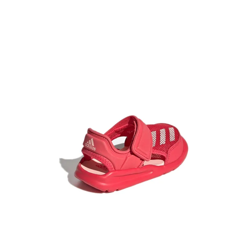 Adidas Fortaswim I Low Top Toddler Shoes Red Infant And Toddler-3