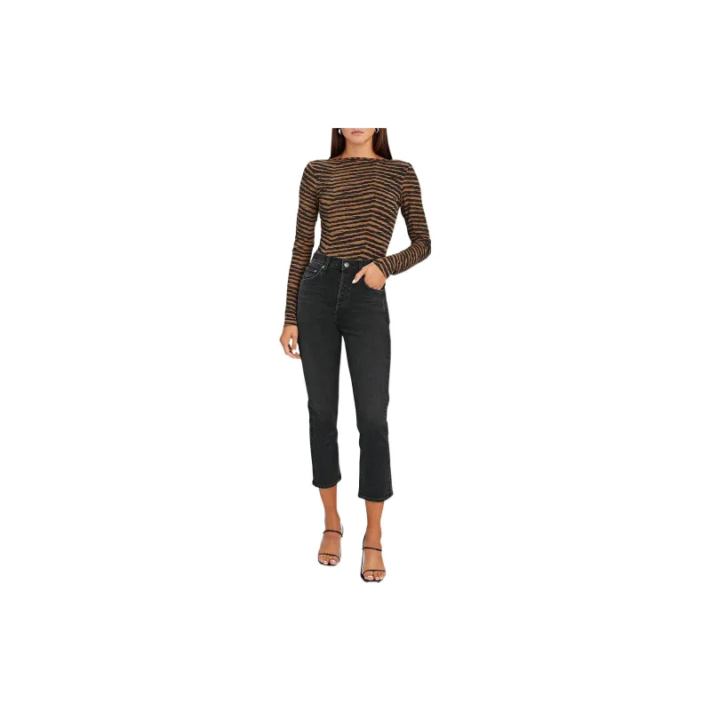 AGOLDE High waisted Straight leg Jeans-2