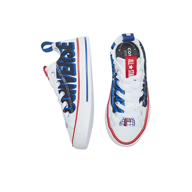Converse Chuck Taylor All Star Low Top Kids Canvas Shoes Children Aged 3 7 Years Old-3