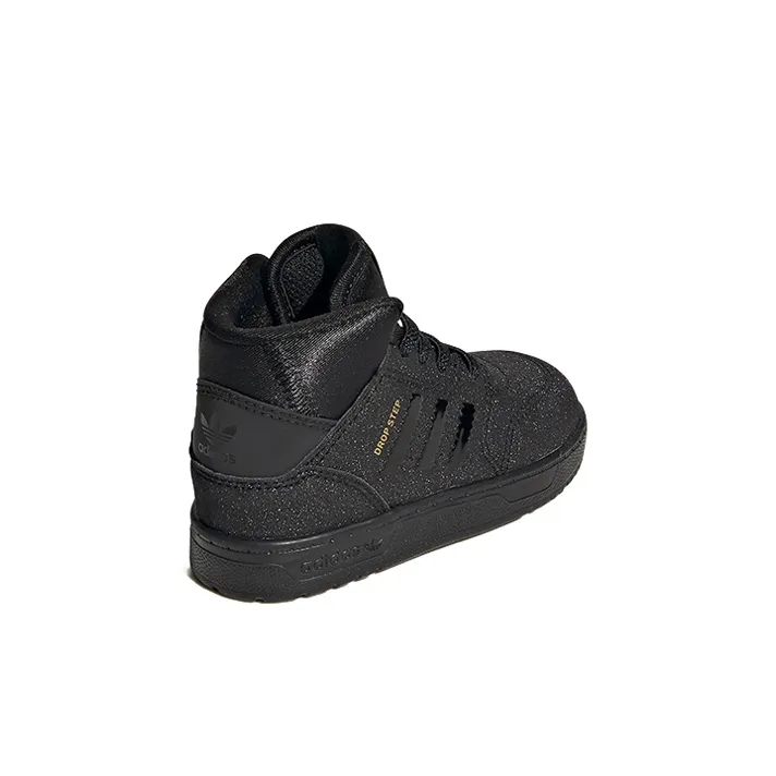Adidas Originals Drop Step High-Top Toddler Shoes Black Infant And Toddler-3