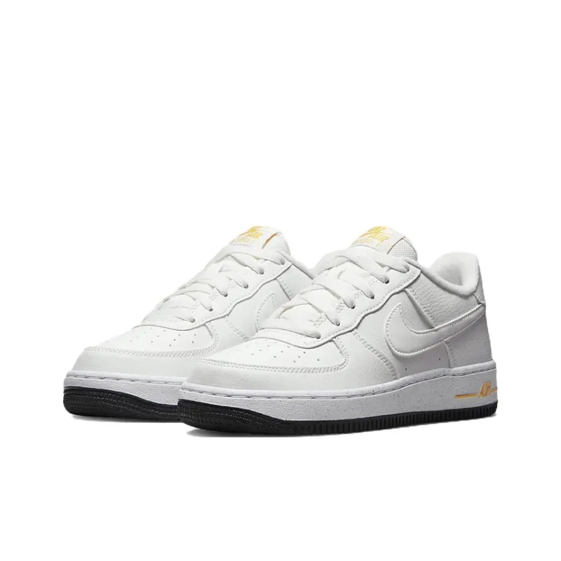 Nike Air Force 1 Impact Next Nature Low Top Skateboard Shoes Gray White Teenagers-2