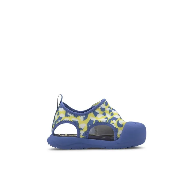 PUMA Aquacat Low Top Toddler Shoes Blue Yellow Infant And Toddler-1