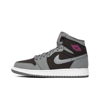 Jordan 1 Retro High GS Cool Grey Vivid Pink