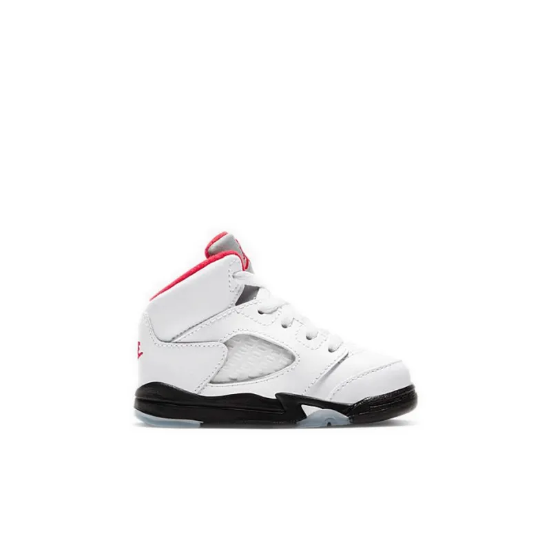 Jordan 5 Retro Fire Red Silver Tongue 2020 TD-1