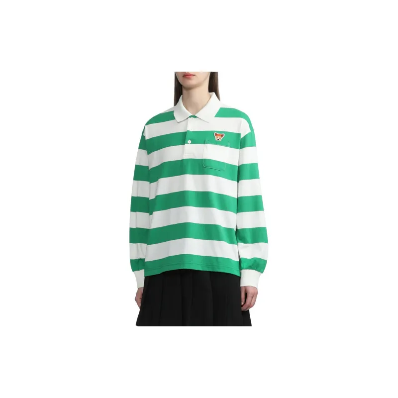:CHOCOOLATE T-Shirts Women's GRA/Dark Green-1