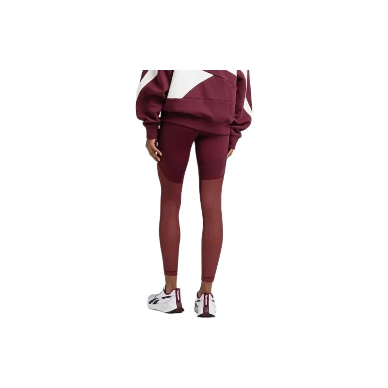 Reebok Lux Perform Leggings Athletic Trousers Women's Classic Chestnut-3