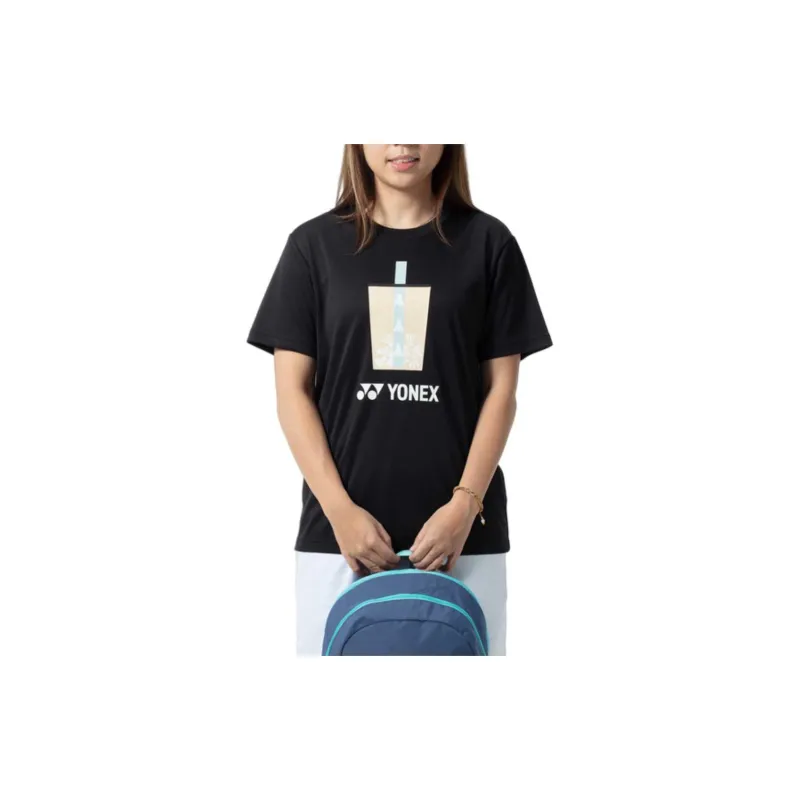 YONEX SS24 Regular T-Shirt Women's Black-2