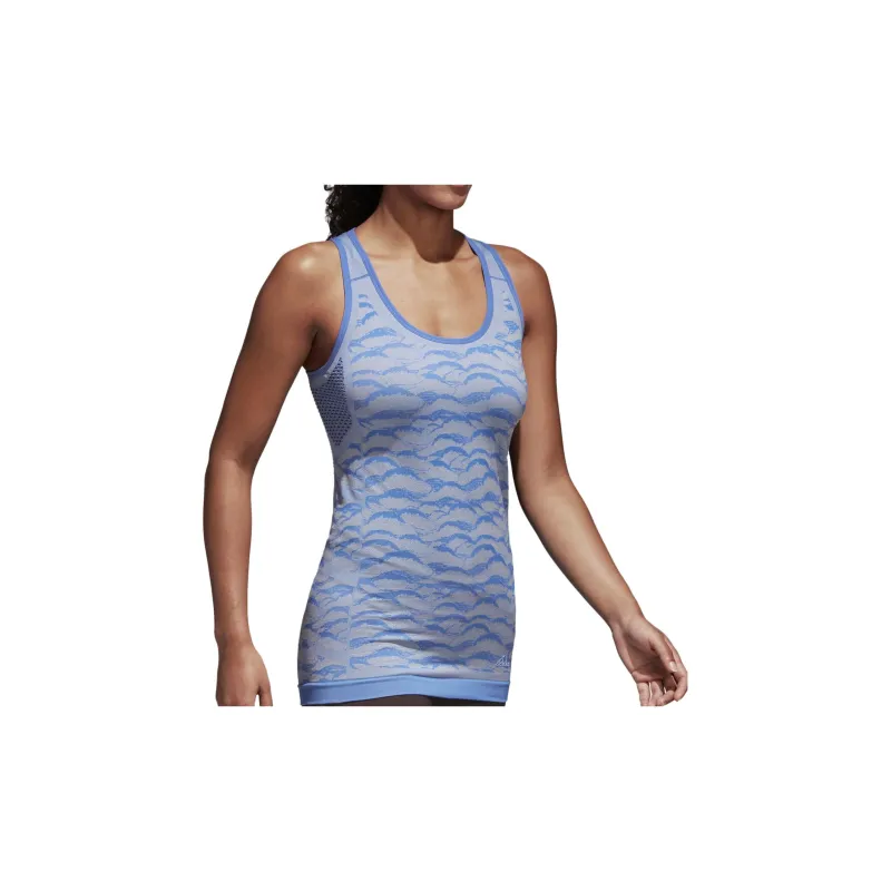 Adidas Tank Tops Women's Blue-2