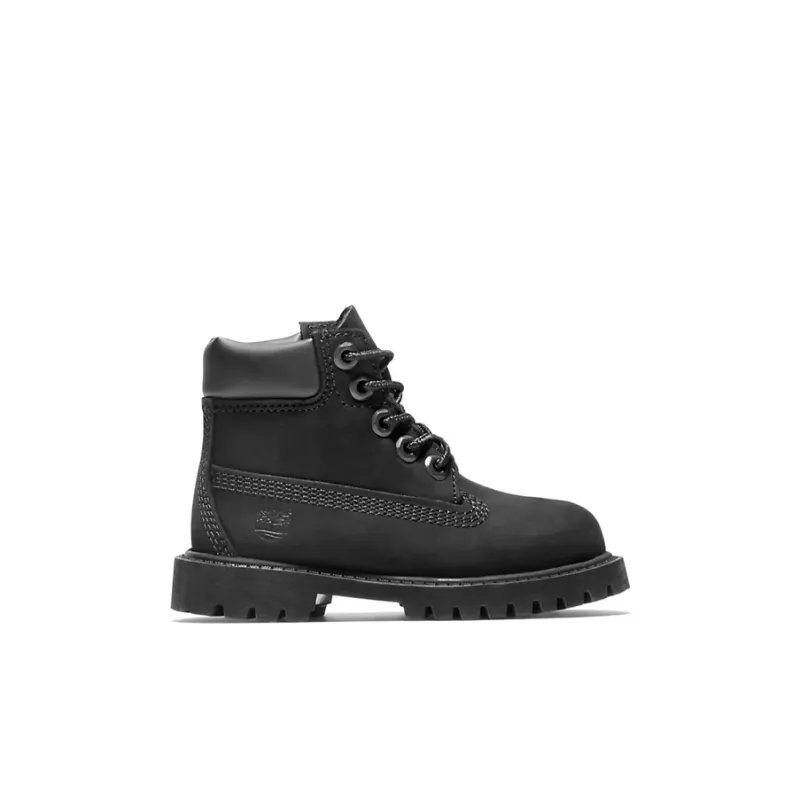 Timberland 6 Inch Premium Boot Toddler 'Triple Black'-1