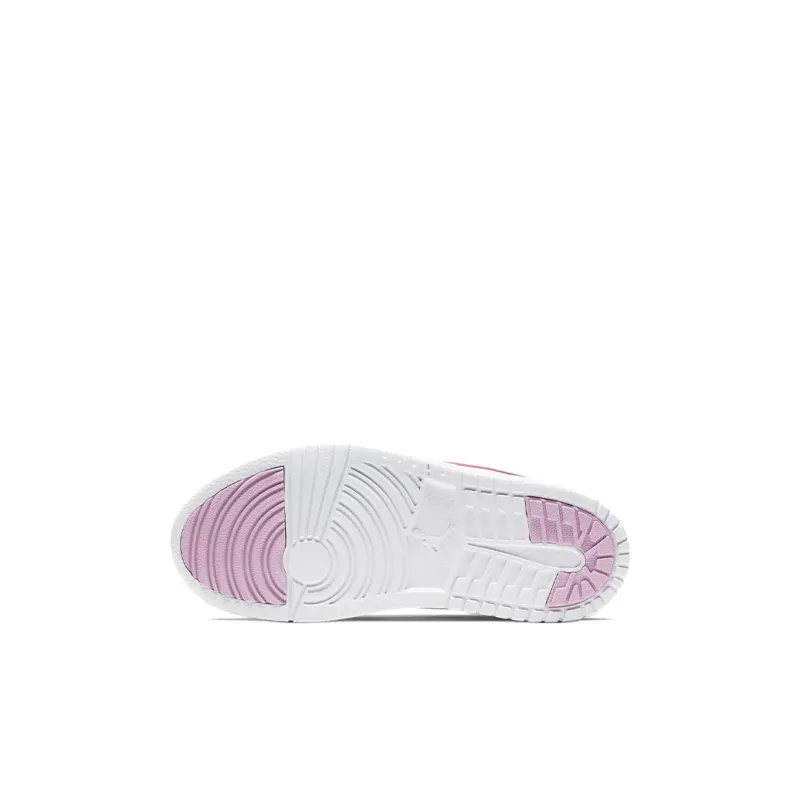 Jordan 1 Mid Alt White Light Arctic Pink PS-5