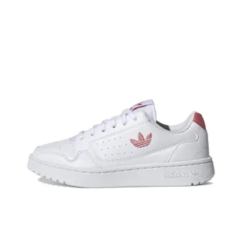 Adidas Originals NY 90 Abrasion Resistant Low Top Skateboard Shoes White Teenagers