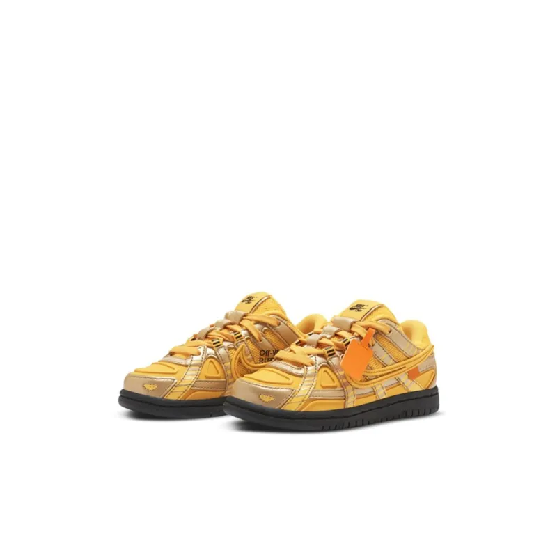 Nike Air Rubber Dunk Off-White University Gold PS-2