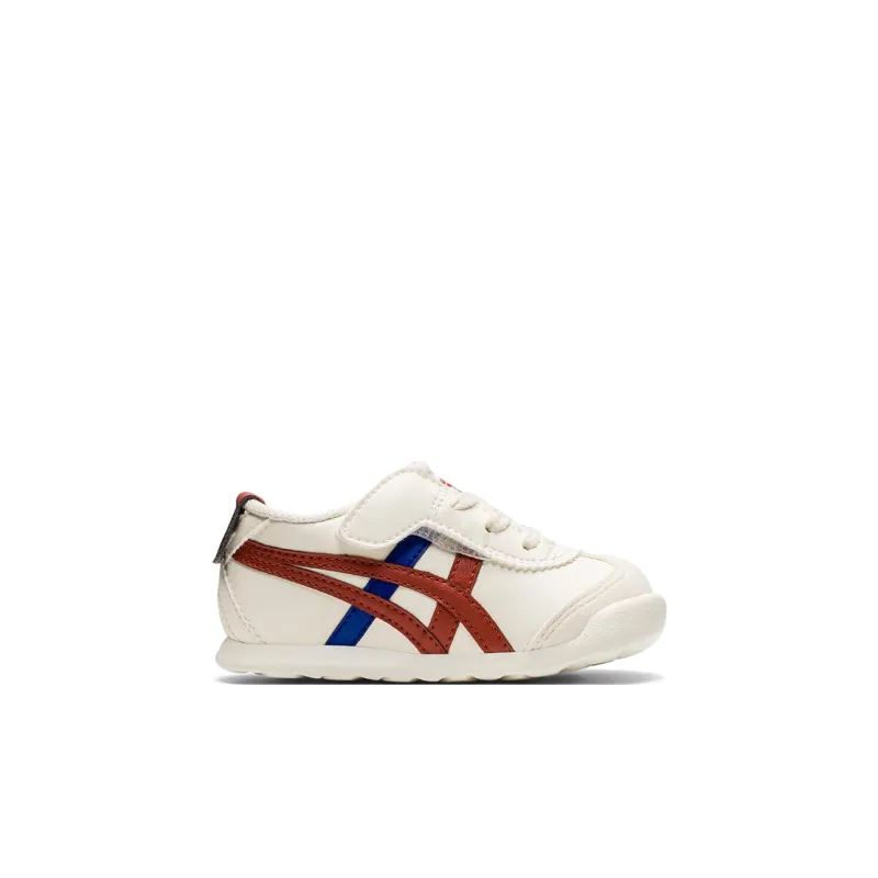 Onitsuka Tiger MEXICO 66 Low Top Sports Casual Shoes White Red Infant And Toddler-1