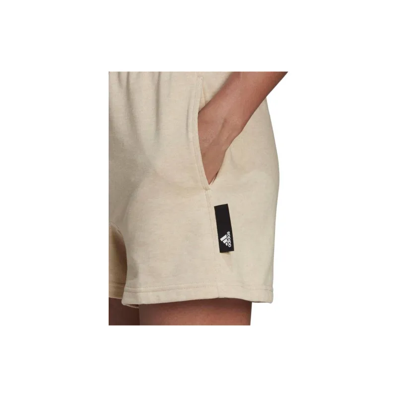 Adidas Women's Sportswear Studio Lounge Shorts Botanic Beige Mel-4