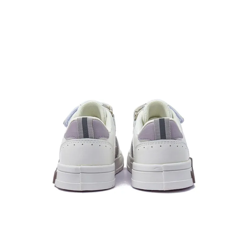 KAPPA KIDS Low Top Kids' Skateboarding Shoes Beige White Purple Kids'-4