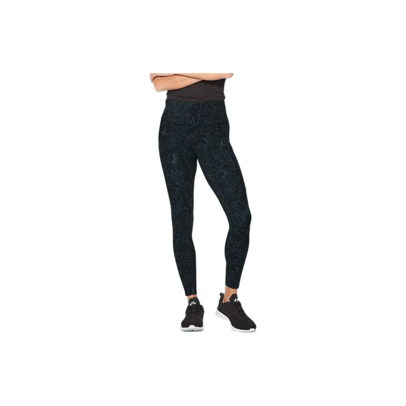 Lululemon Fast And Free Athletic Trousers Women's Blue Black Print-2