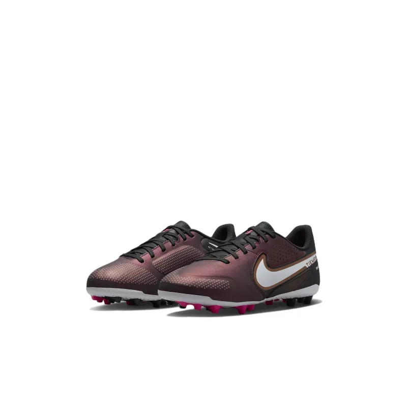 Nike Tiempo Legend 9 Academy MG Cleats 'Burgundy White' GS-2