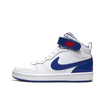 Nike Court Borough Mid 2 White Game Royal GS