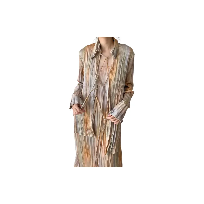 RODERIC WONG Shirt Women's Orange Print-1