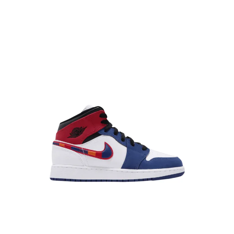 Jordan 1 Mid SE PS Multicolored Swoosh-1