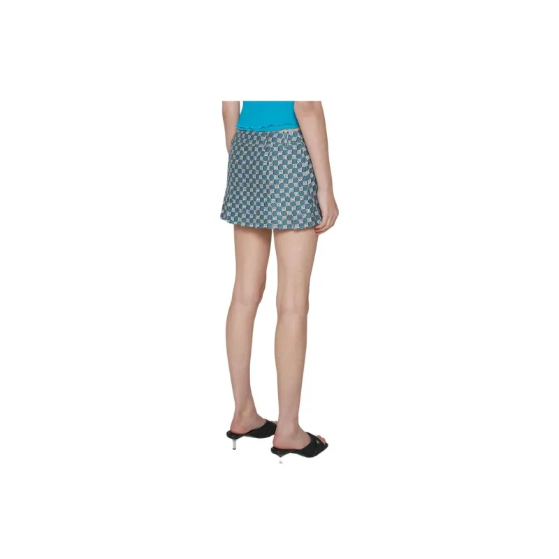 Misbhv Monogram Printed Mini Skirt-2