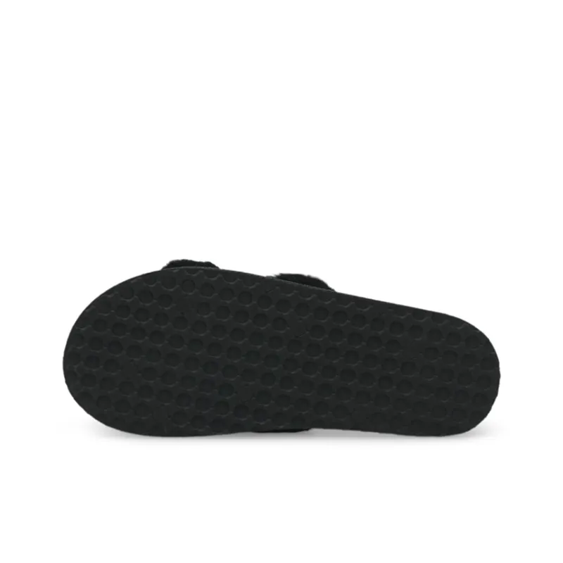 Puma Fluff Remix Slide Jr 'Black White' GS-4