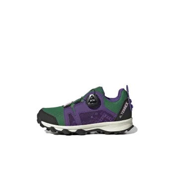 Lego x Adidas Terrex Agravic Boa K Anti Slip Wear Resistant Low Top Kids' Running Shoes Purple Green Kids'