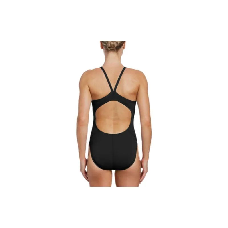 Nike One Piece Swimsuits Women's Black-3