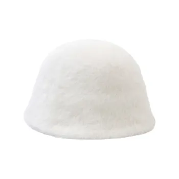 MOERCIAN Rabbit Fur Beanies Women's