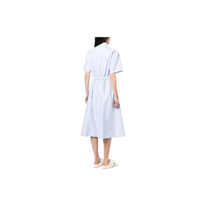 Moncler Short-Sleeved Dresses Women's Sky Blue-2