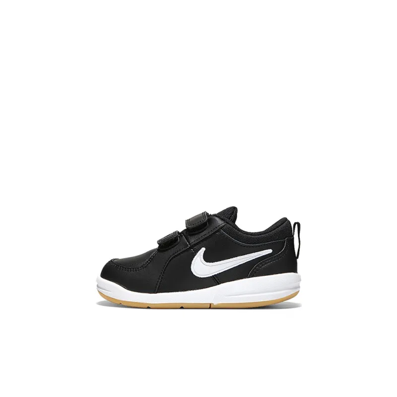 Nike Pico 4 Abrasion Resistant Low Top Toddler Shoes Black White Infant And Toddler-0