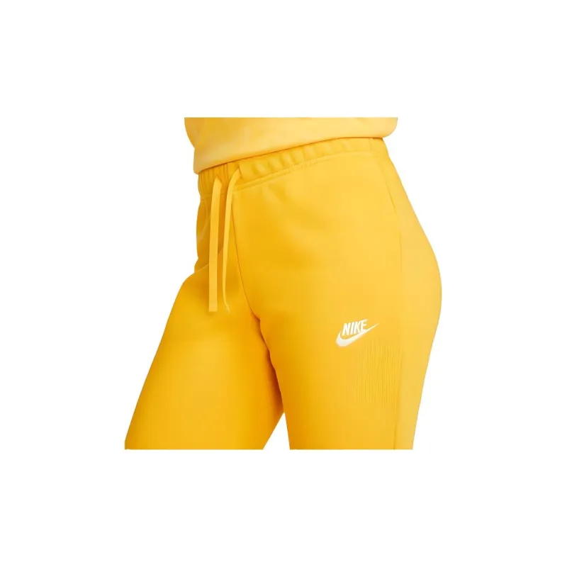 Nike Knitted Sports Pants Women's Yellow-3